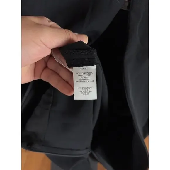 B37 Kay Unger Davina Walk Thru Jumpsuit Womens 10 Old Hollywood Modest Chic - Picture 7 of 7